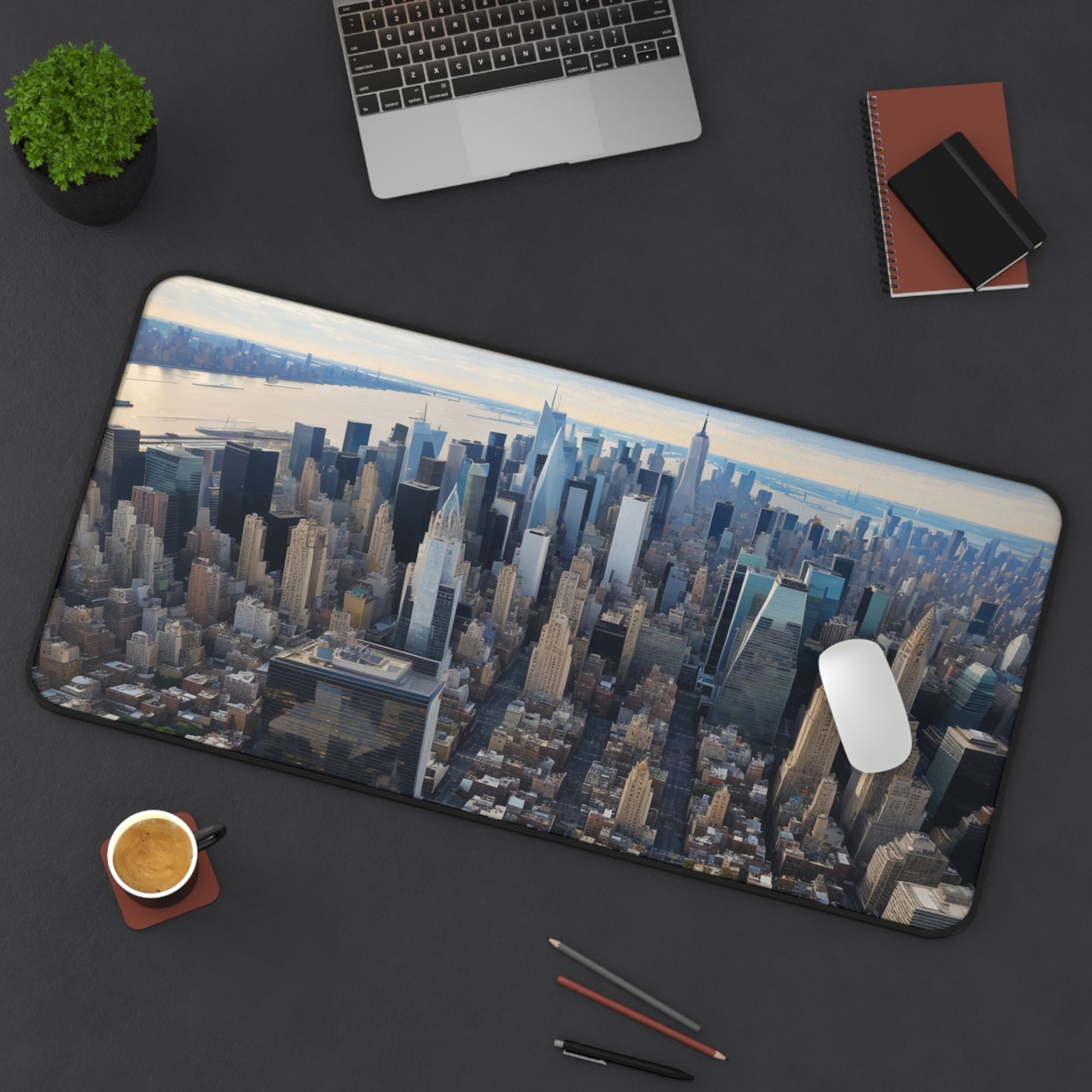 New York City Desk Mat Mouse Pad - Downtown NYC