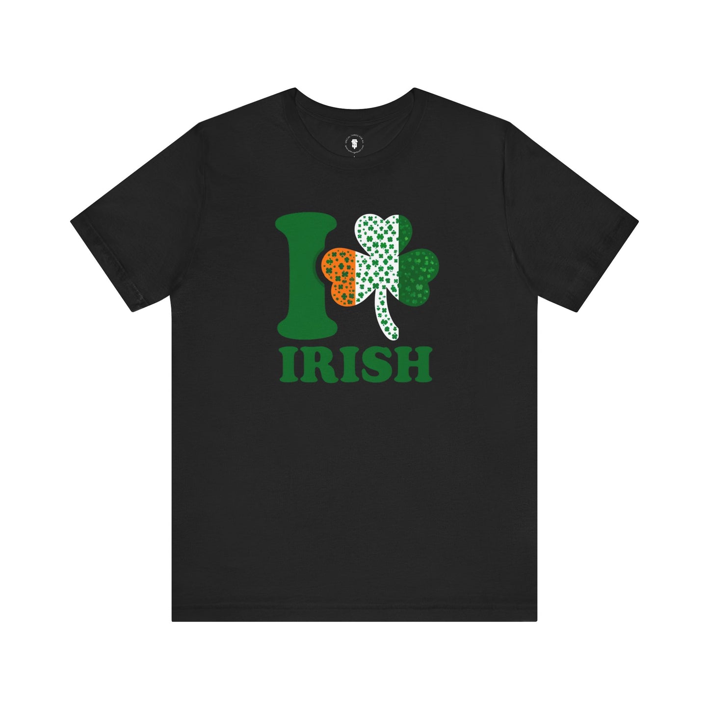 I Love Irish Shamrock St. Patrick's Day Irish Pride T-Shirt