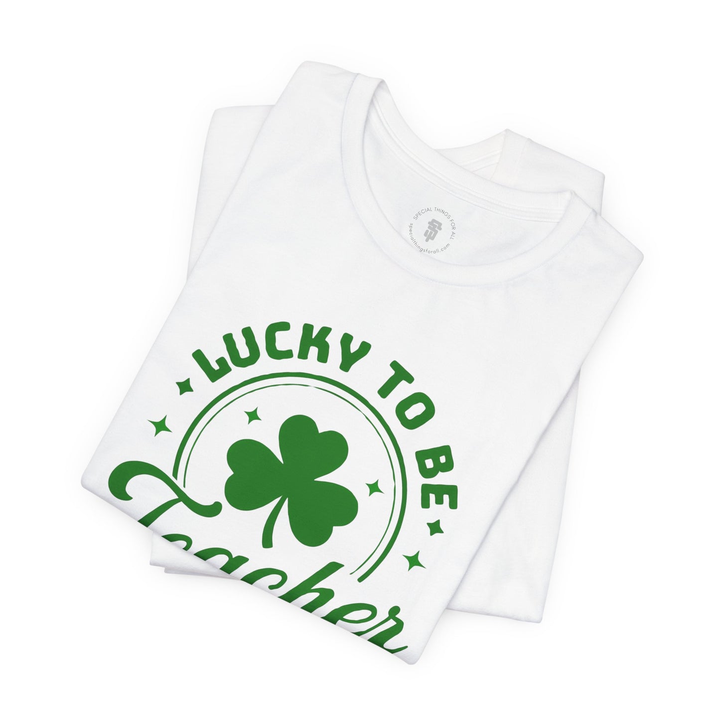 Lucy To Be A Teacher St. Patrick's Day Shamrock T-Shirt