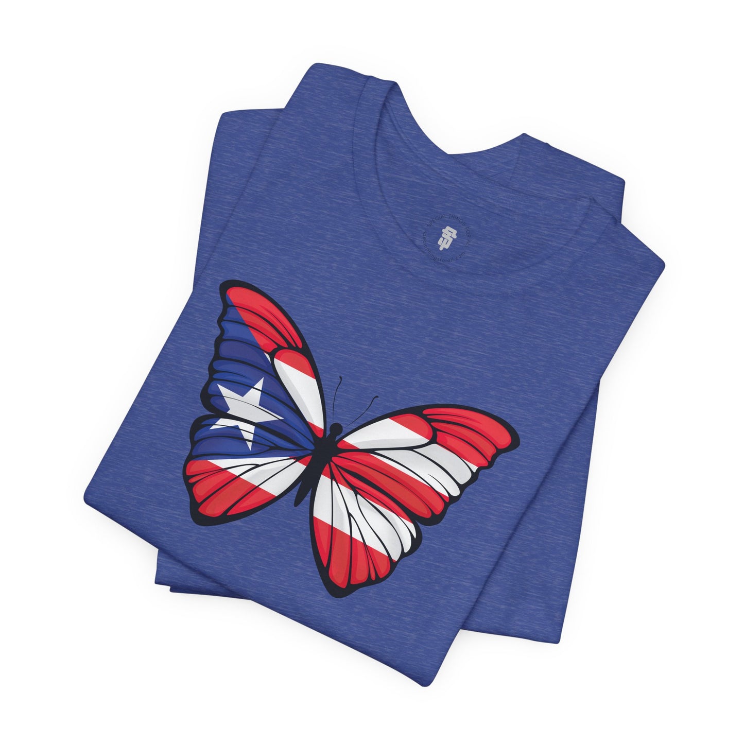 Puerto Rico Butterfly Boricua T-shirt