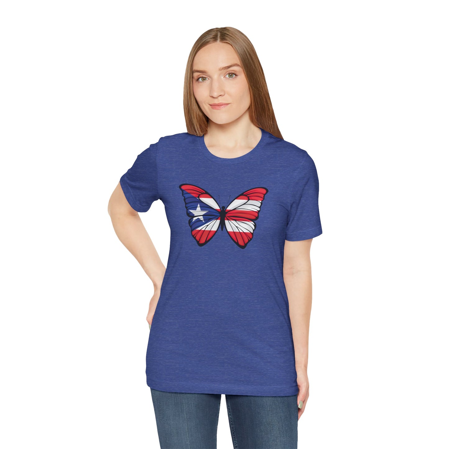Puerto Rico Butterfly Boricua T-shirt