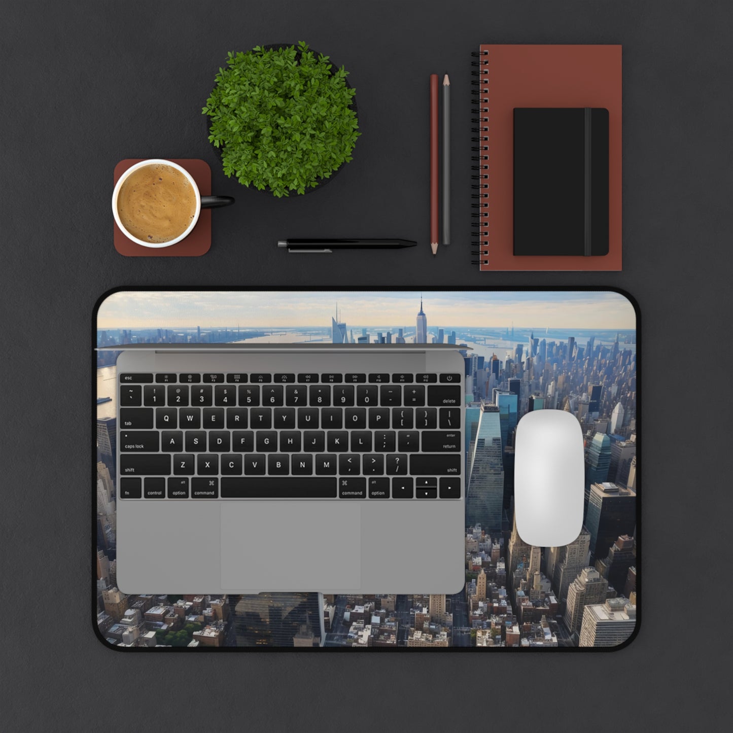 New York City Desk Mat Mouse Pad - Downtown NYC