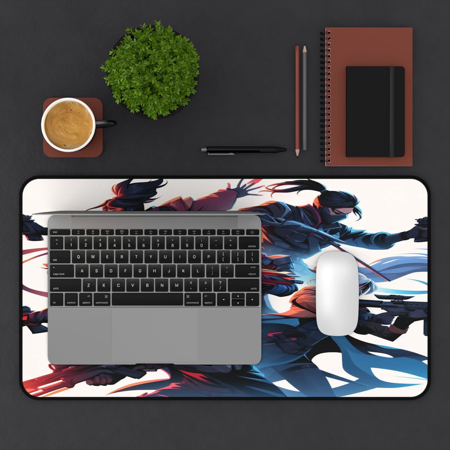 Valorant Style Anime Gaming Desk Mat Mouse pad