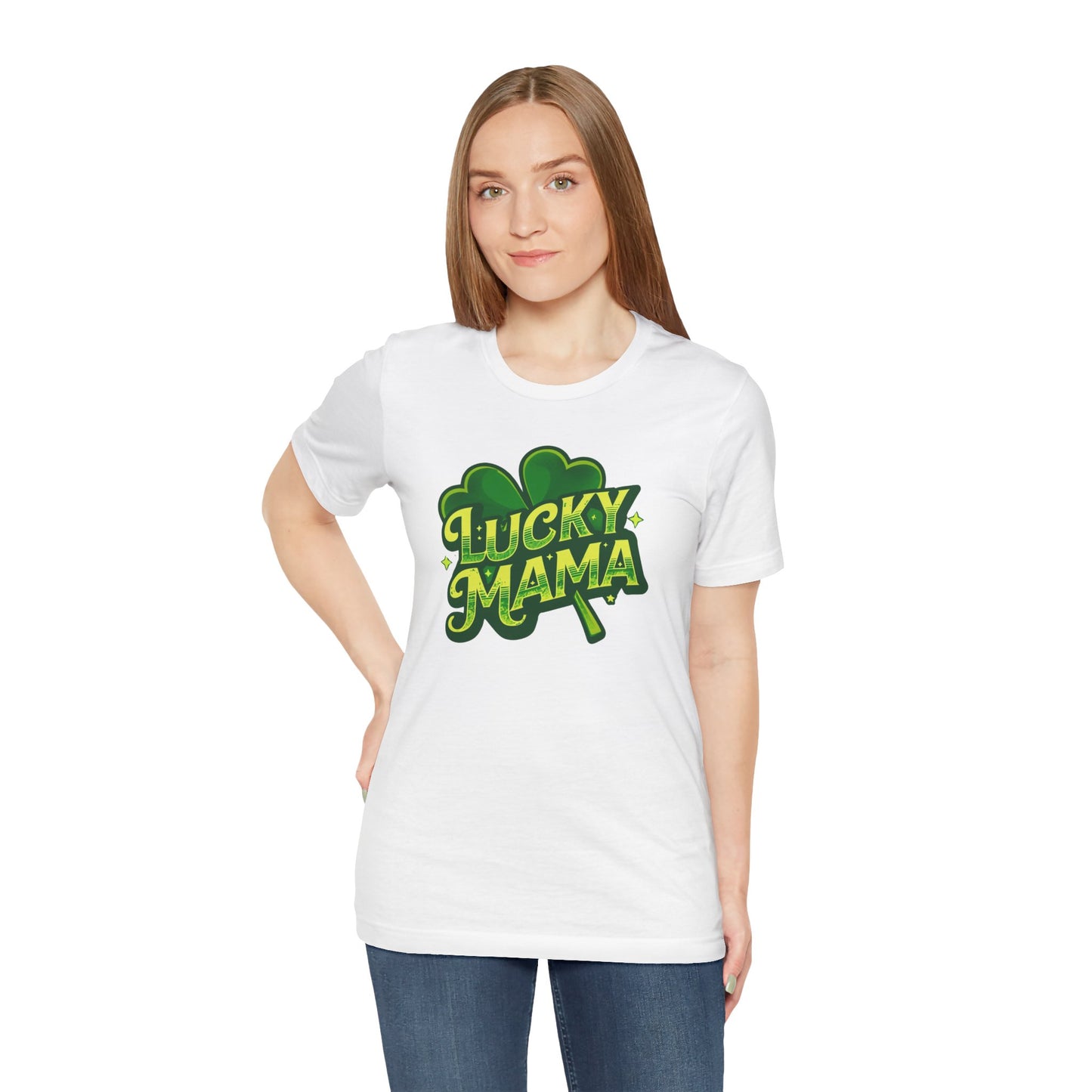 Lucky Mama St. Patrick's Day Shamrock T-Shirt