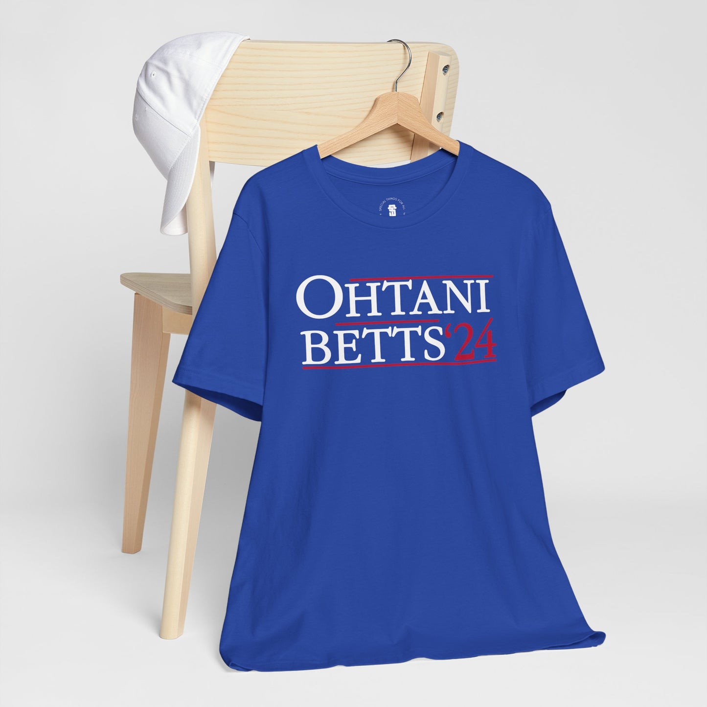Othani Betts '24 Dodgers vs Yankees Election World Series T-Shirt