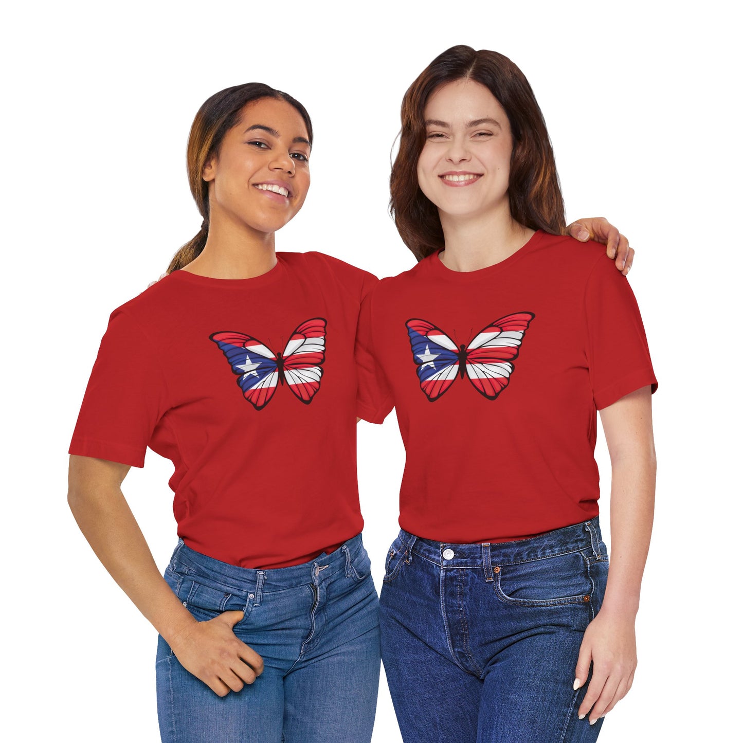 Puerto Rico Butterfly Boricua T-shirt