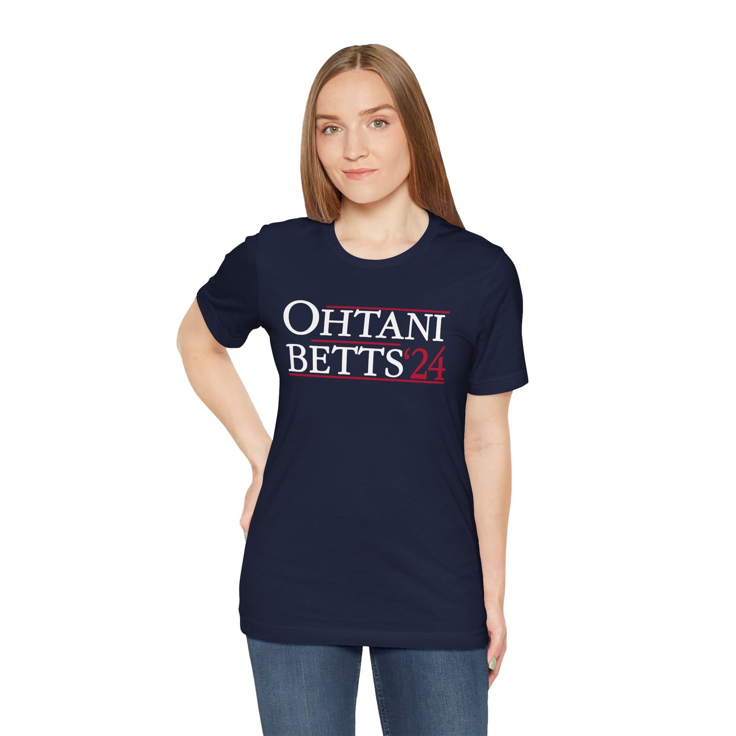 Othani Betts '24 Dodgers vs Yankees Election World Series T-Shirt