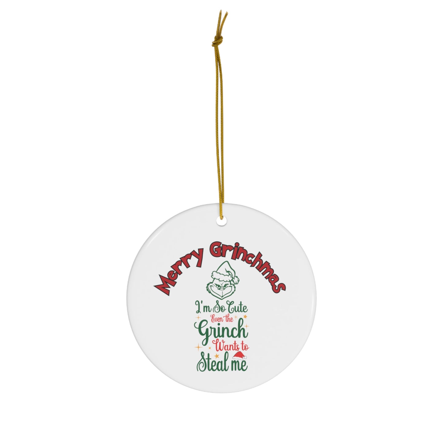 Grinchmas Ornament