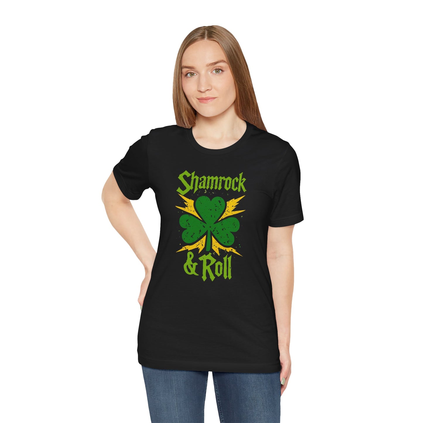 Shamrock and Roll St. Patrick's Day Rock & Roll T-Shirt