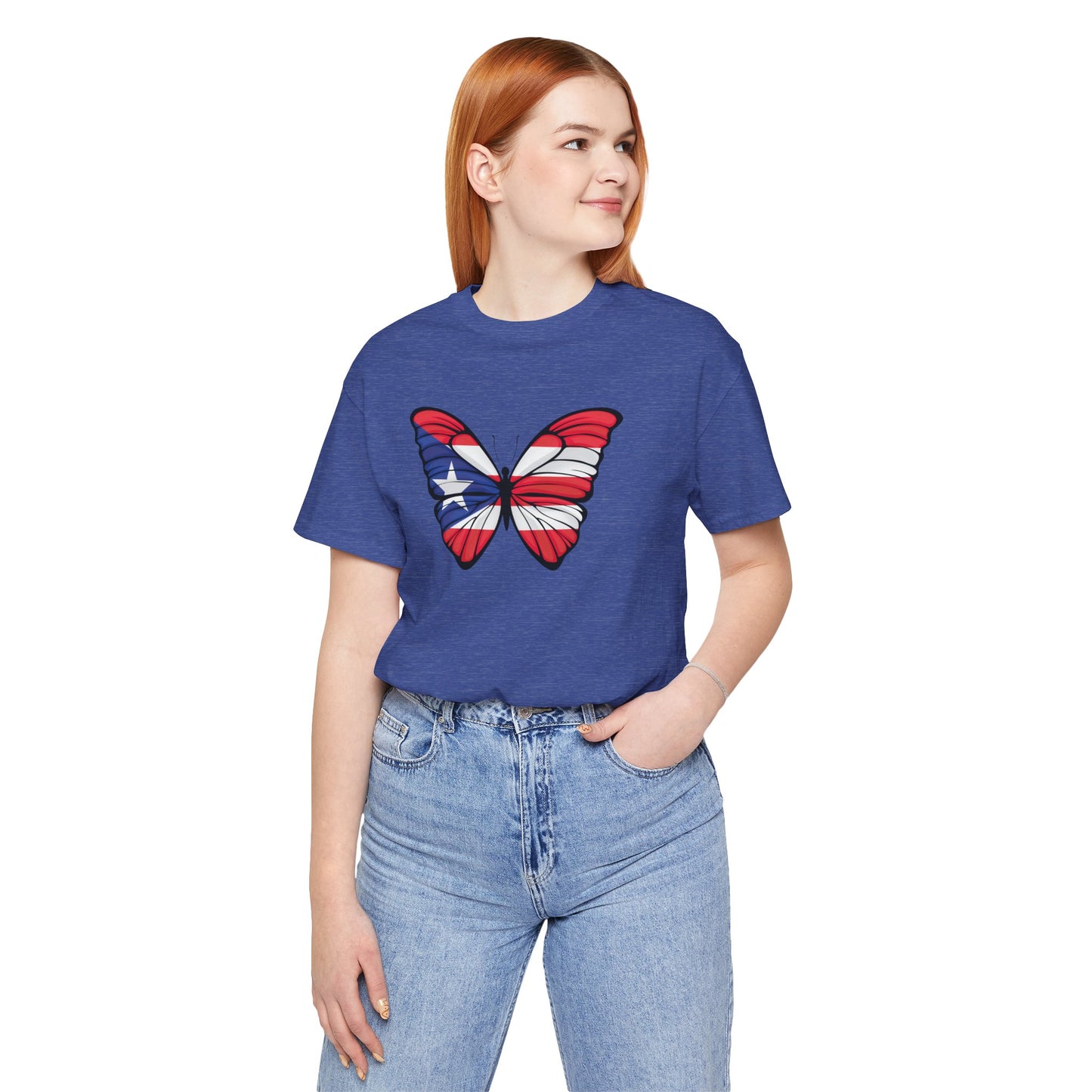Puerto Rico Butterfly Boricua T-shirt