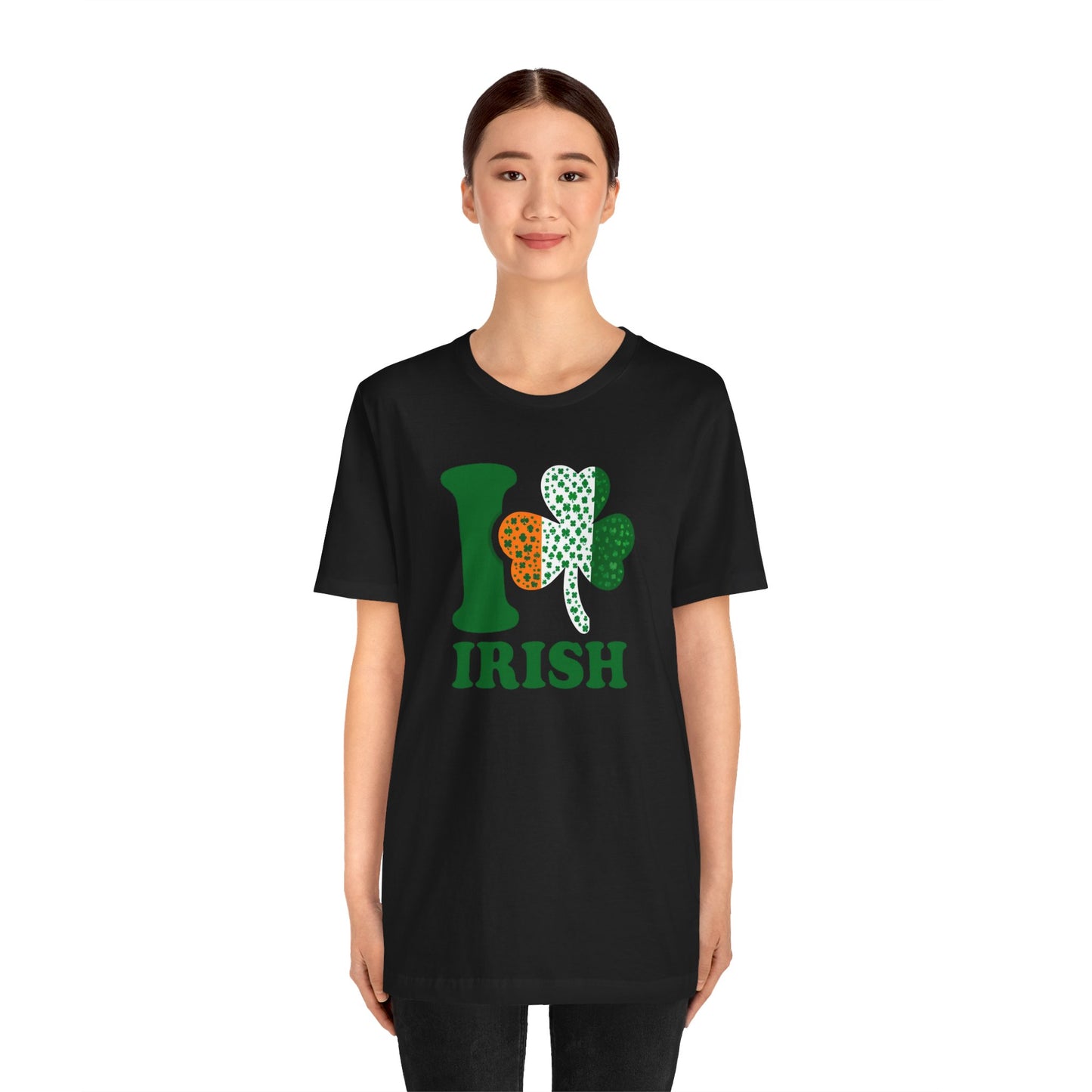 I Love Irish Shamrock St. Patrick's Day Irish Pride T-Shirt