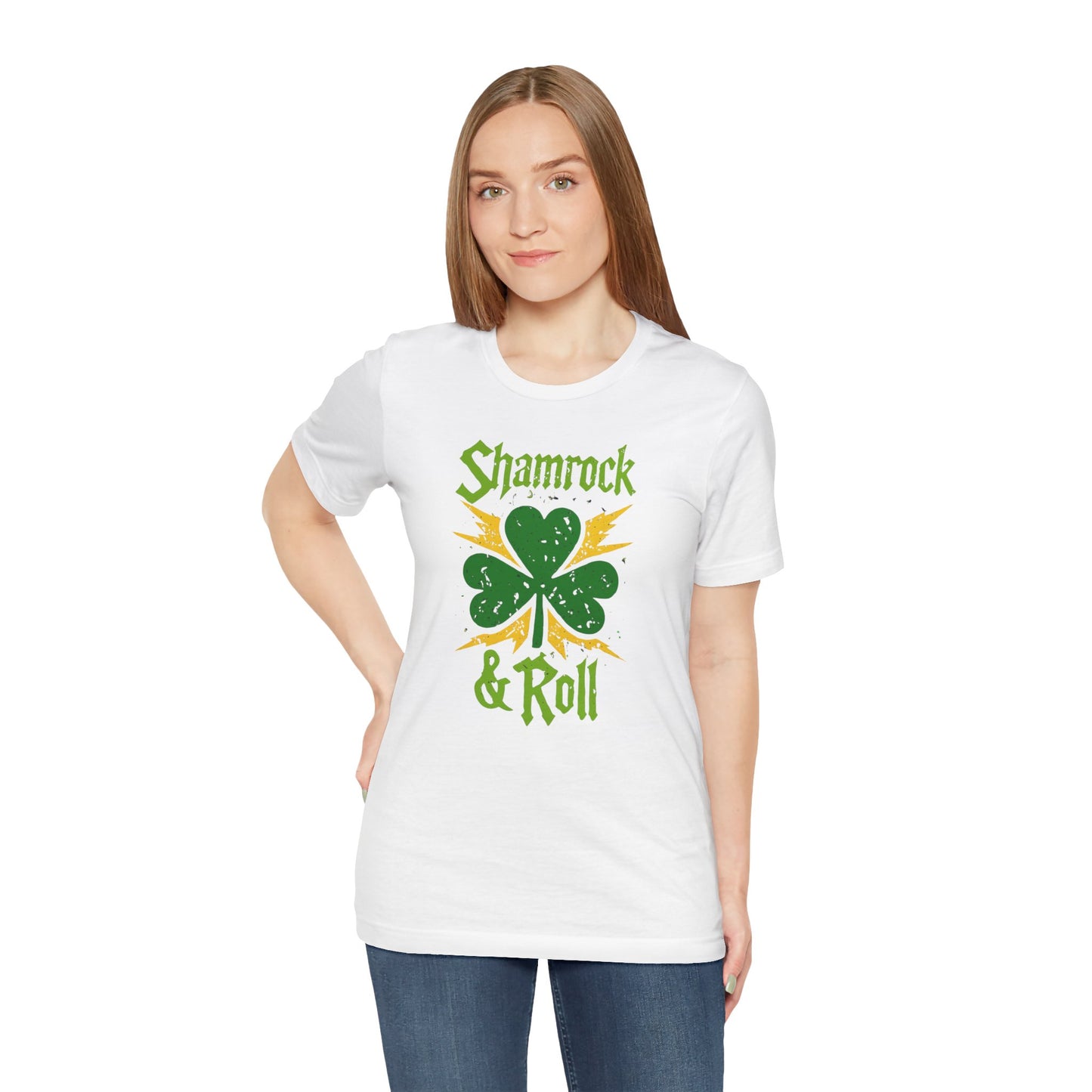 Shamrock and Roll St. Patrick's Day Rock & Roll T-Shirt