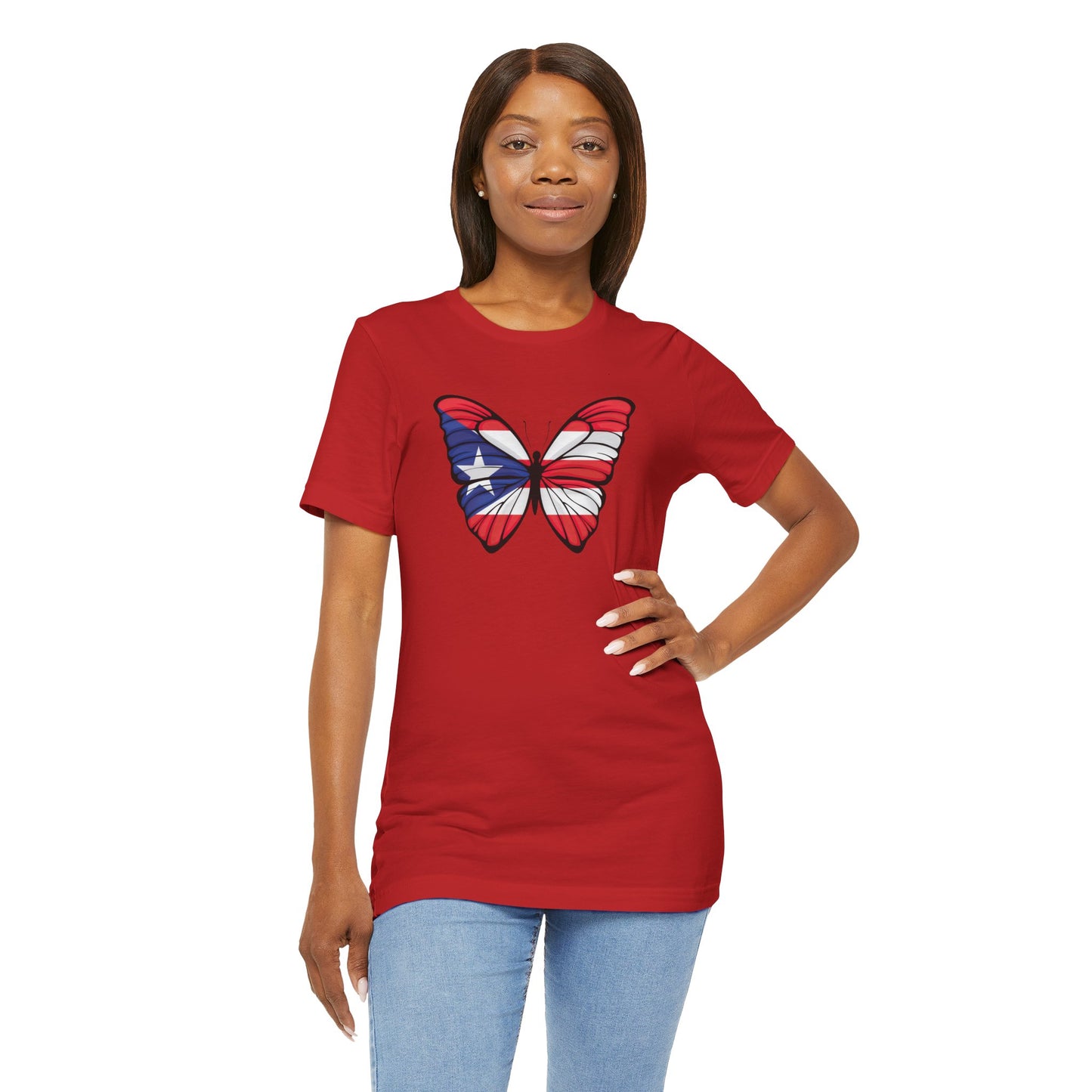 Puerto Rico Butterfly Boricua T-shirt