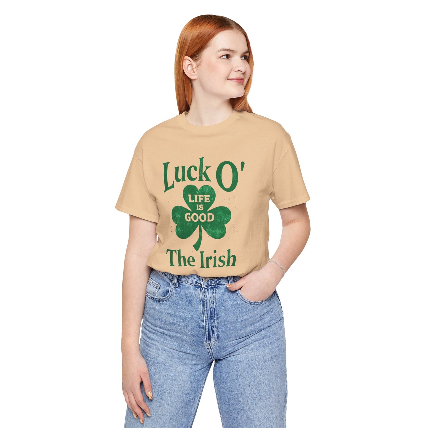 Luck O' The Irish Shamrock St. Patrick's Day T-Shirt