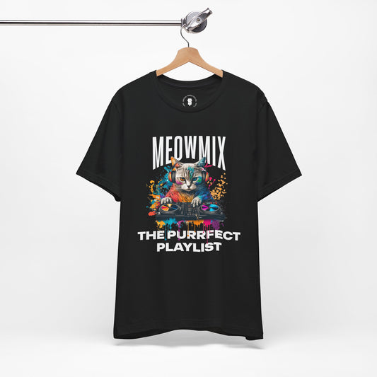 Cat Lover T-Shirt DJ MeowMix