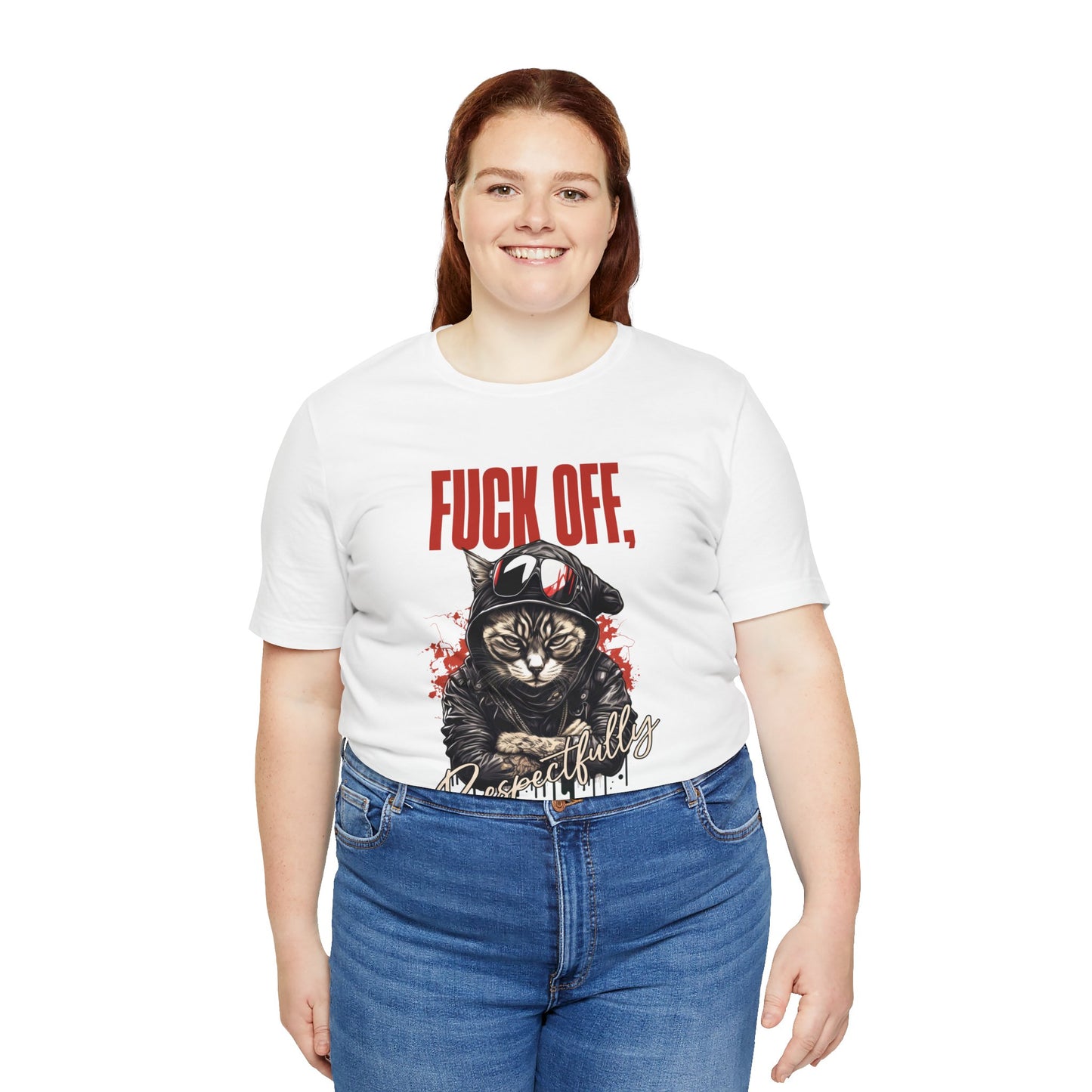 Fuck Off, Respectfully Cat Lover Meme T-Shirt