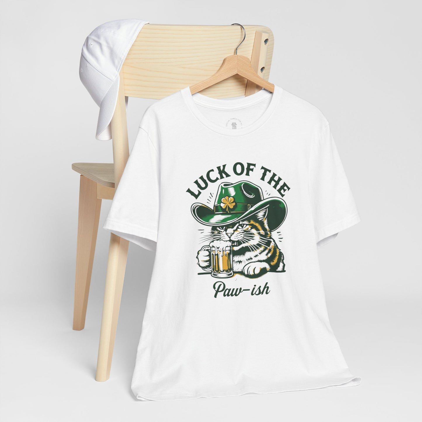 Luck of the Paw-ish Funny St. Patrick's Day T-Shirt