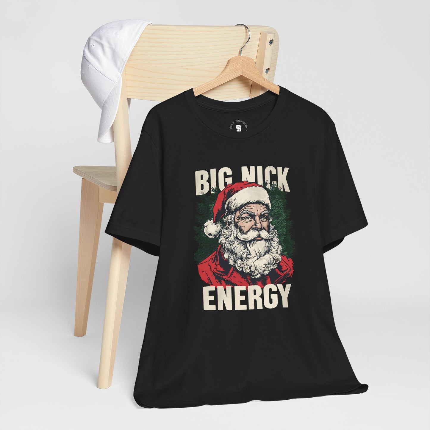Big Nick Energy Santa Clause Christmas Holiday T-Shirt