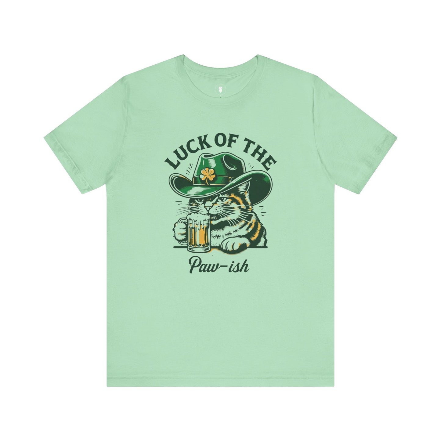 Luck of the Paw-ish Funny St. Patrick's Day T-Shirt