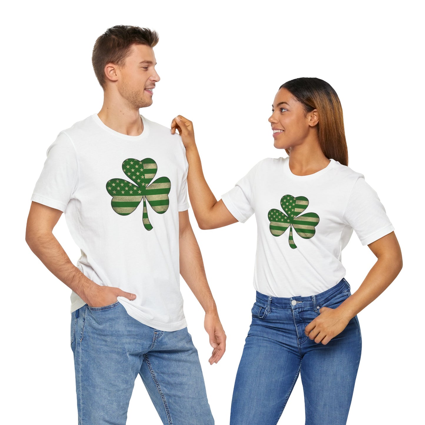 Patriotic Shamrock St. Patrick's Day Irish Pride T-Shirt