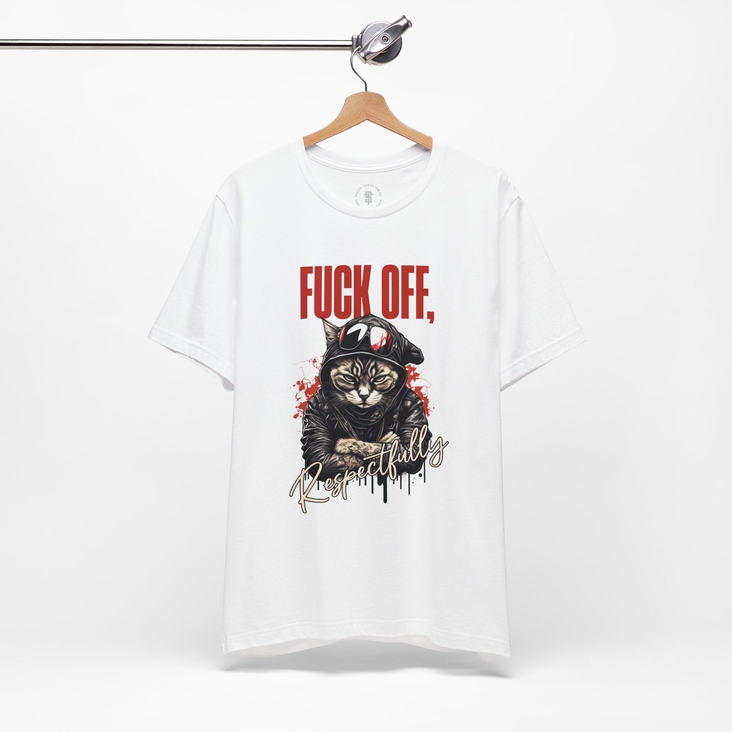 Fuck Off, Respectfully Cat Lover Meme T-Shirt