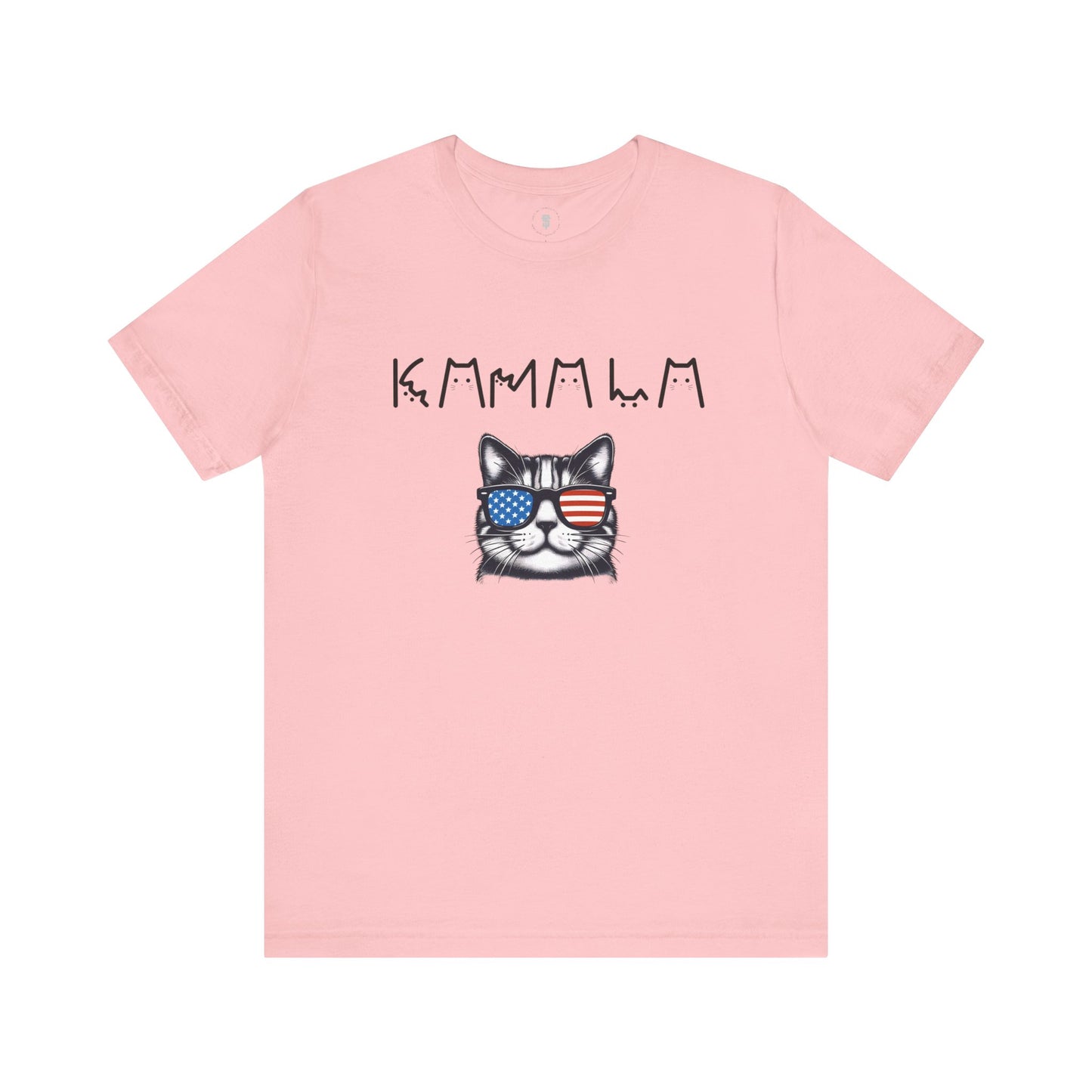 Kamala Harris Patriotic Cat T-Shirt