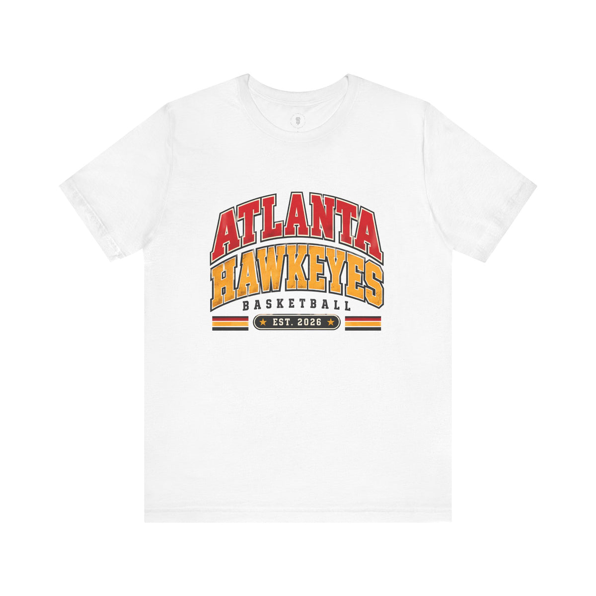 Atlanta Hawkeyes Political Satire Basketball T-Shirt - Collegiate