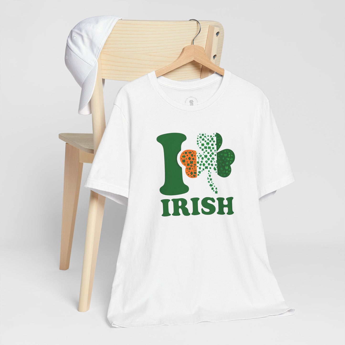 I Love Irish Shamrock St. Patrick's Day Irish Pride T-Shirt