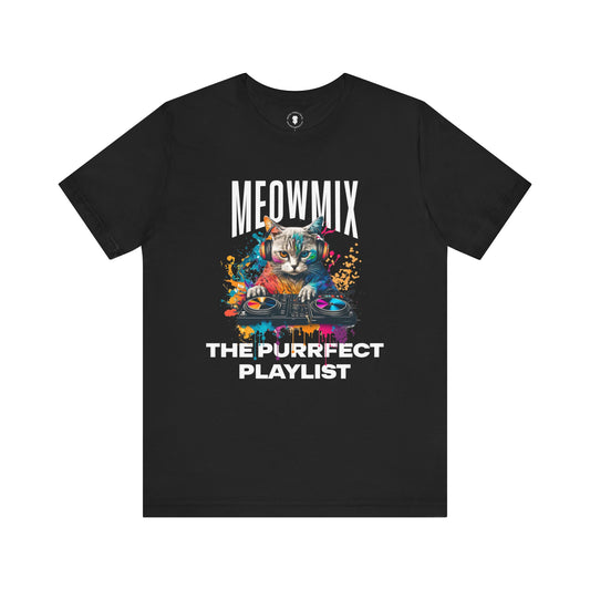 Cat Lover T-Shirt DJ MeowMix