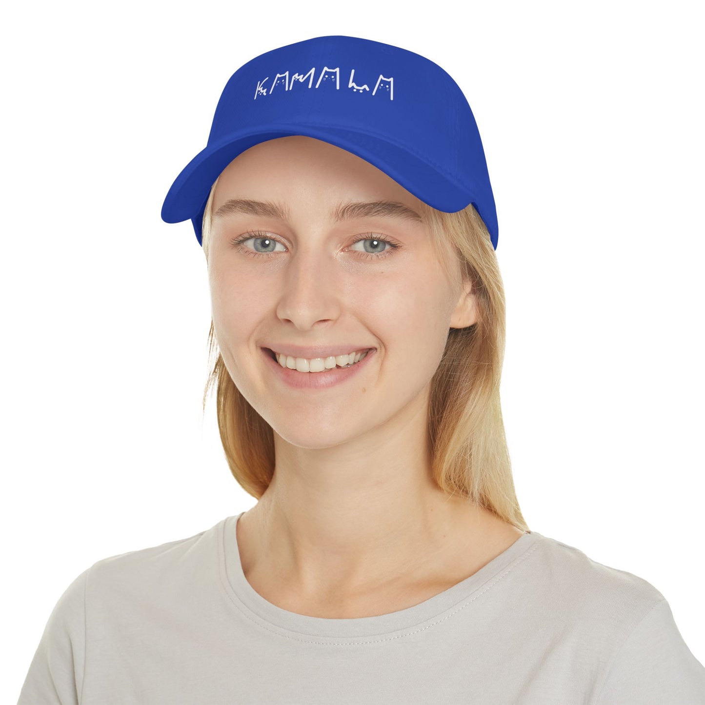 Kamala Harris Cat Distressed Hat