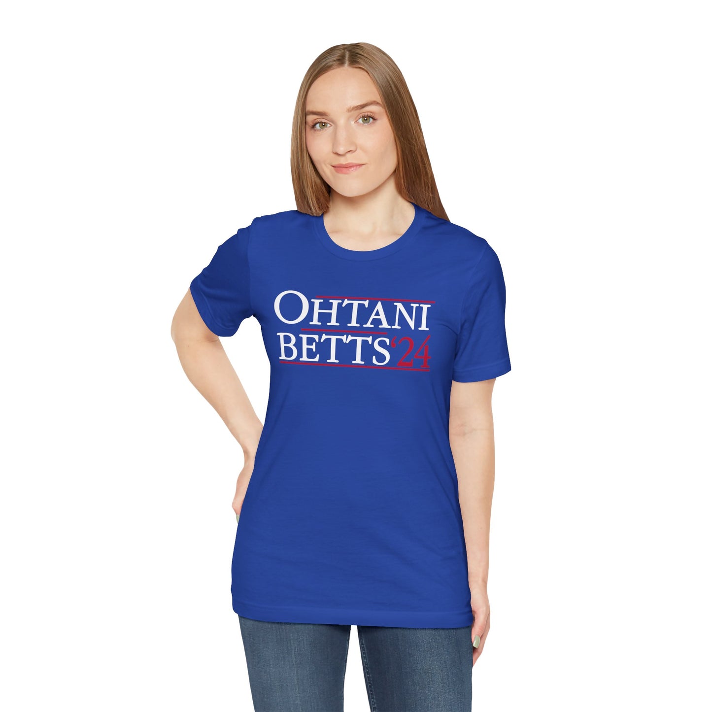 Othani Betts '24 Dodgers vs Yankees Election World Series T-Shirt