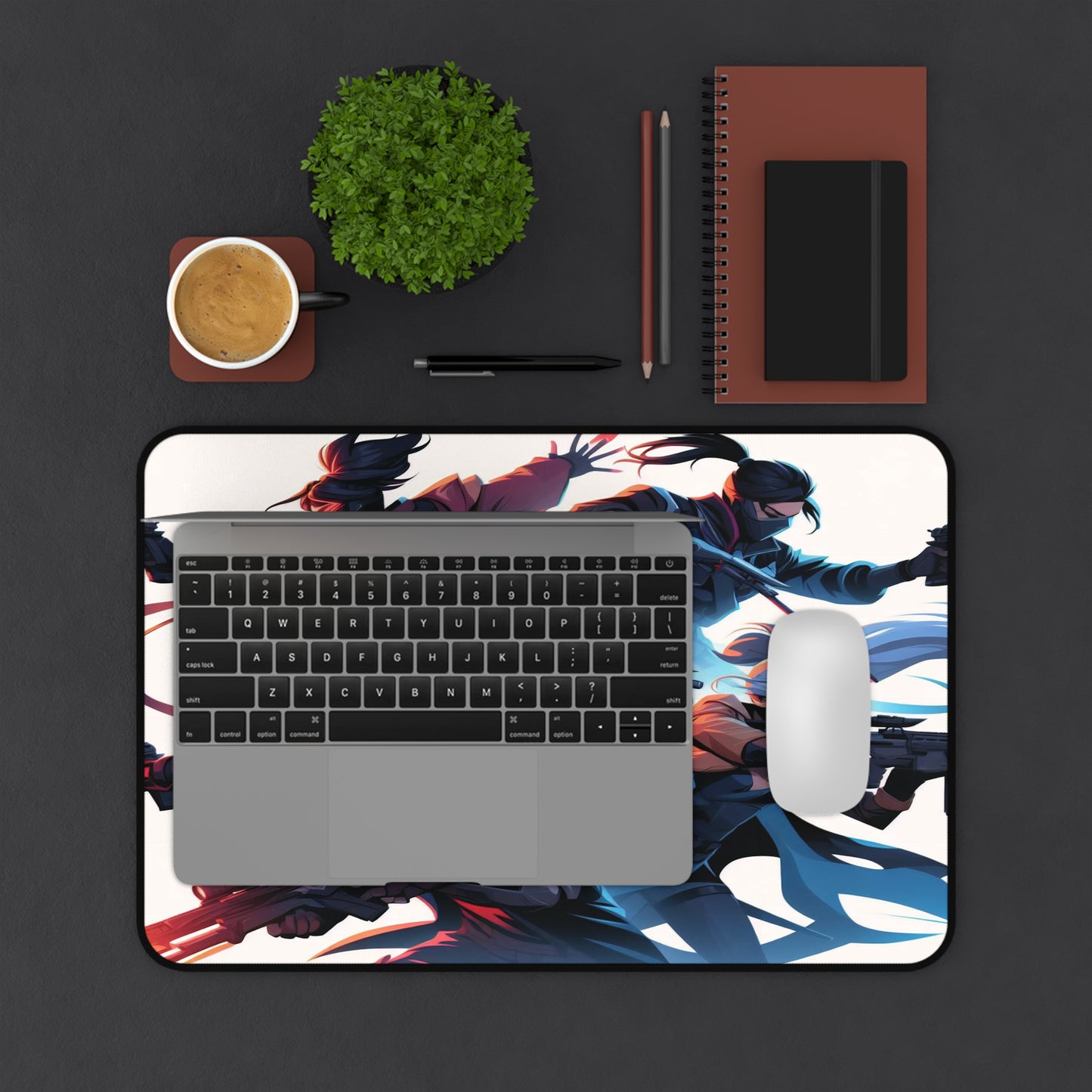 Valorant Style Anime Gaming Desk Mat Mouse pad