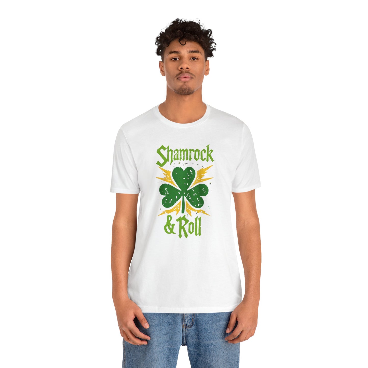 Shamrock and Roll St. Patrick's Day Rock & Roll T-Shirt