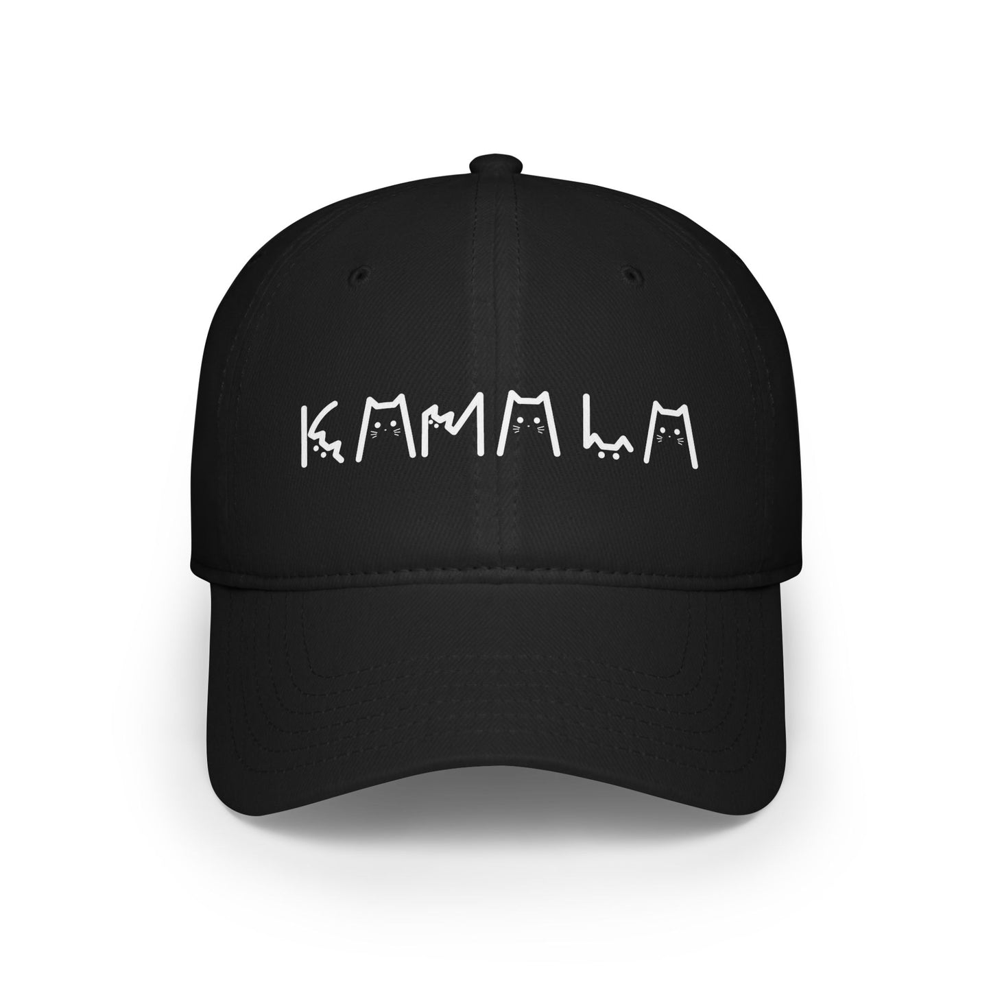 Kamala Harris Cat Distressed Hat