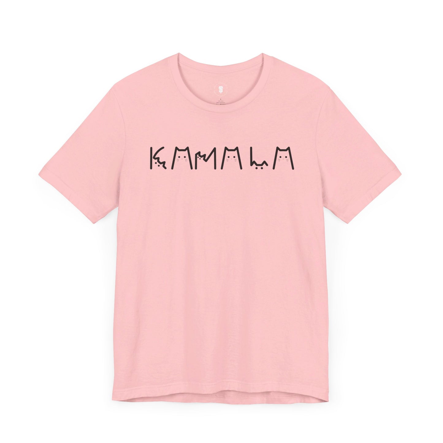 Kamala Harris Cat Text TShirt