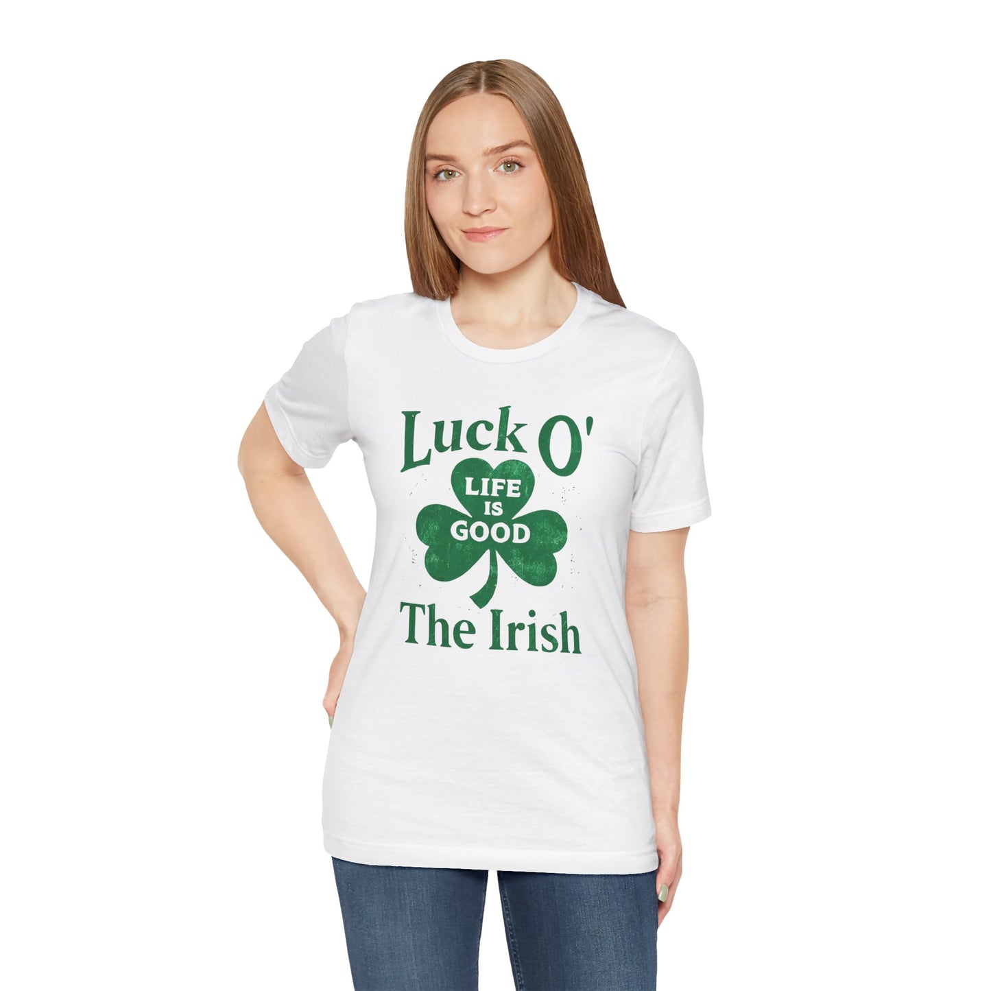 Luck O' The Irish Shamrock St. Patrick's Day T-Shirt