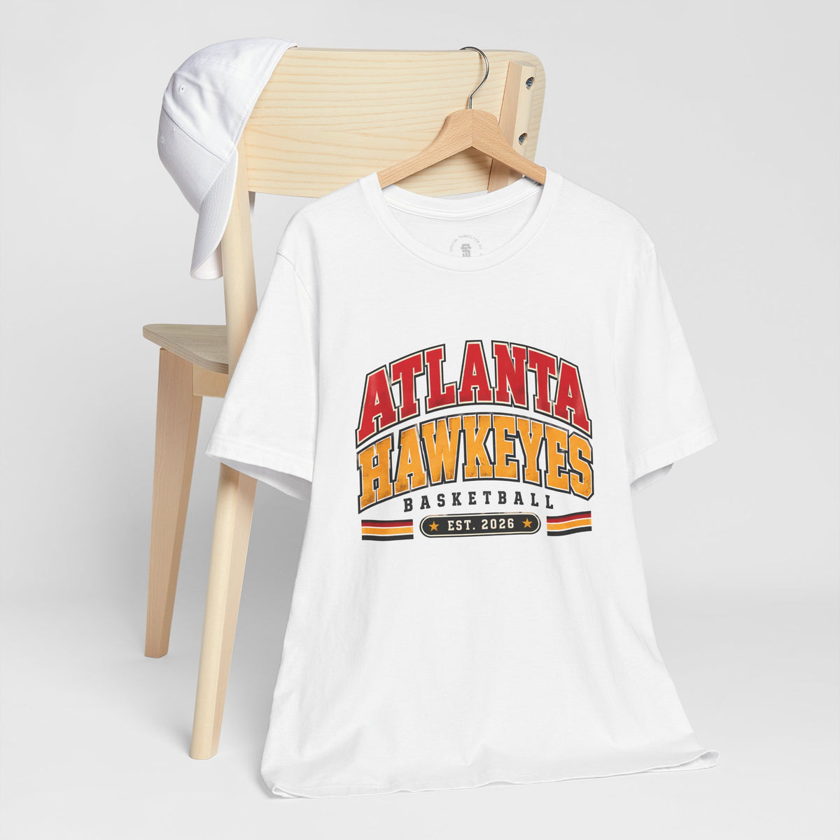 Atlanta Hawkeyes Political Satire Basketball T-Shirt - Collegiate
