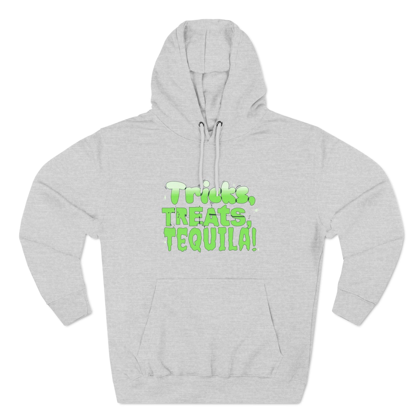 Tricks Treats Tequila Halloween Hoodie