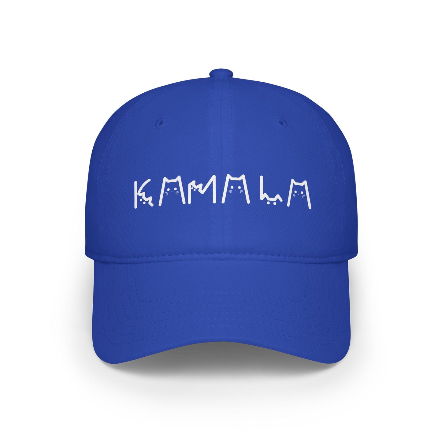 Kamala Harris Cat Distressed Hat