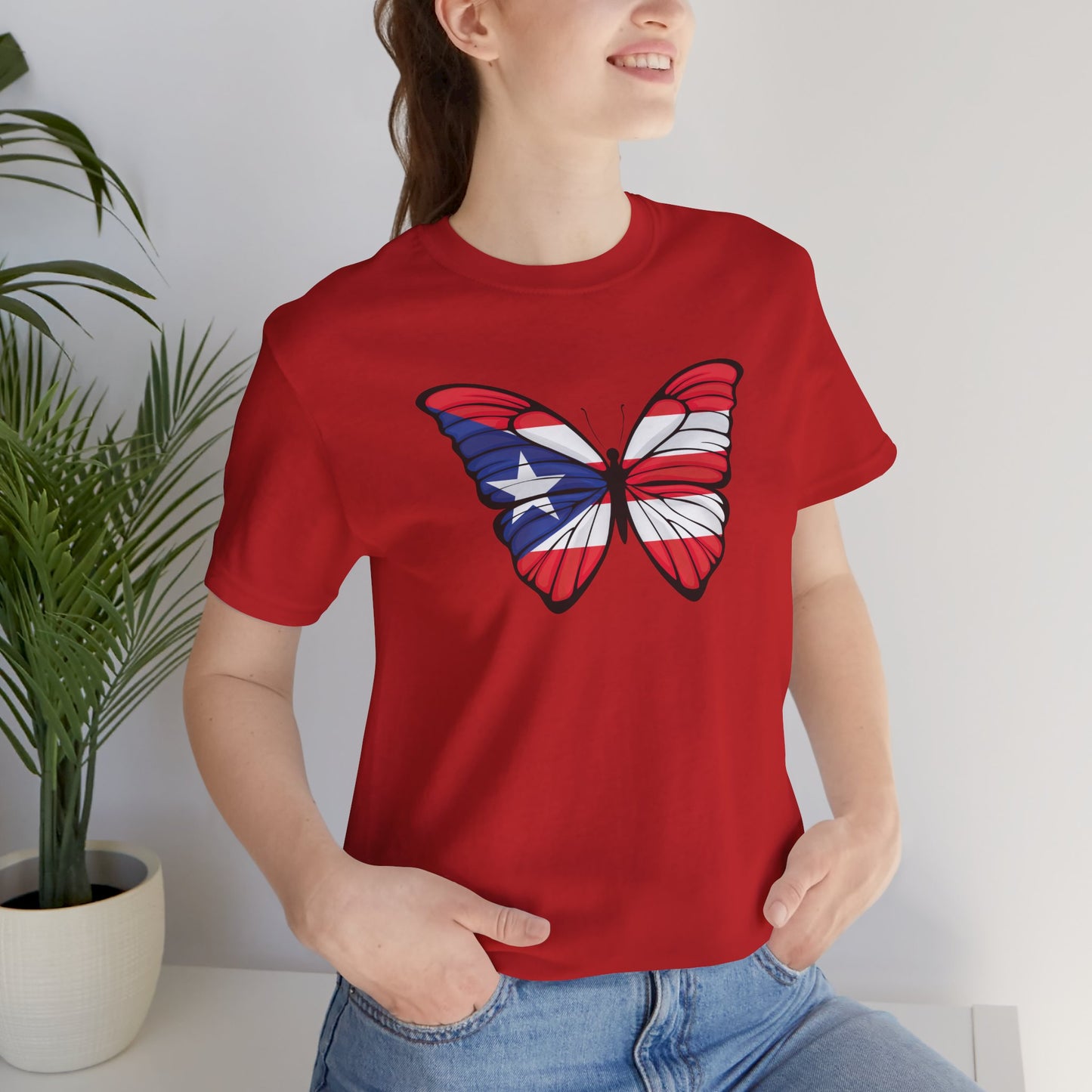 Puerto Rico Butterfly Boricua T-shirt