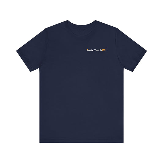 Custom Short Sleeve Tee - AutoTechIQ & DVI Process Experts - Perfect Gift for Tech Enthusiasts, Team Building, Casual Wear, Events, Branding