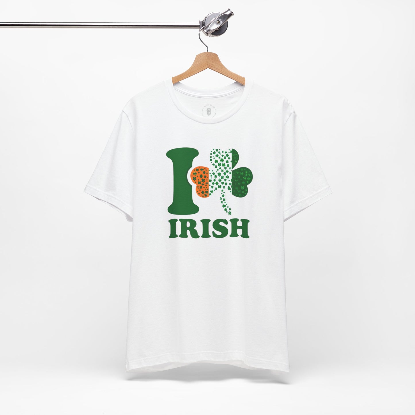 I Love Irish Shamrock St. Patrick's Day Irish Pride T-Shirt