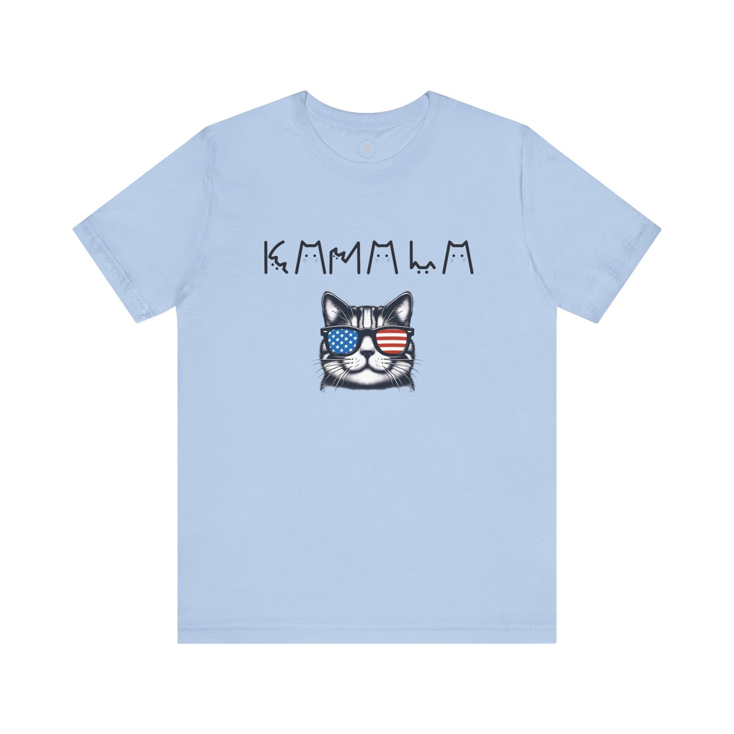 Kamala Harris Patriotic Cat T-Shirt