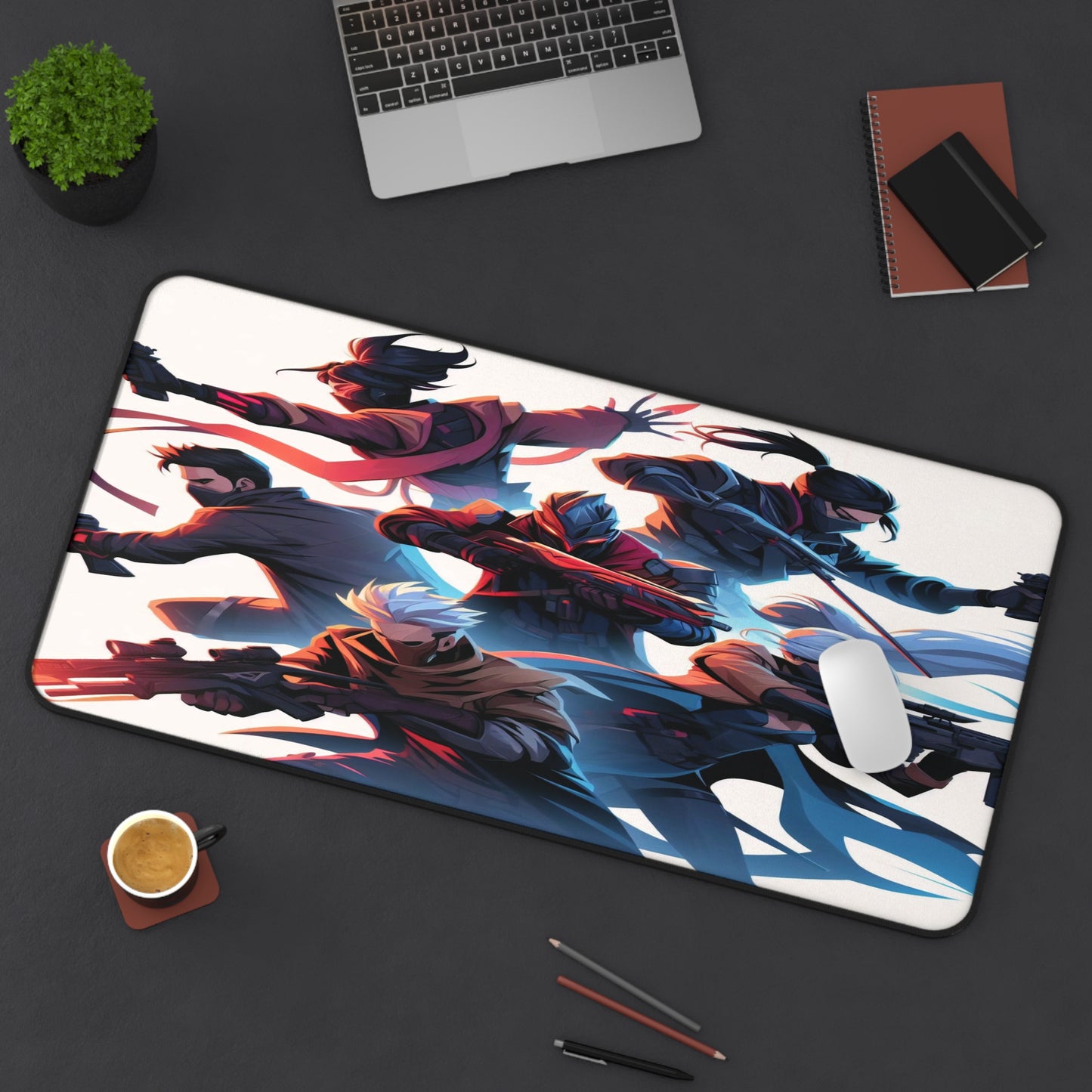 Valorant Style Anime Gaming Desk Mat Mouse pad