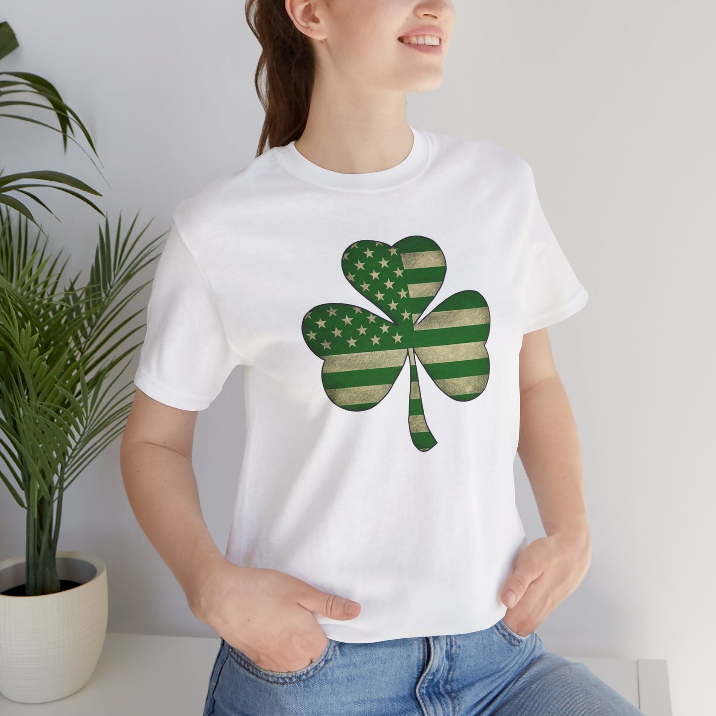 Patriotic Shamrock St. Patrick's Day Irish Pride T-Shirt