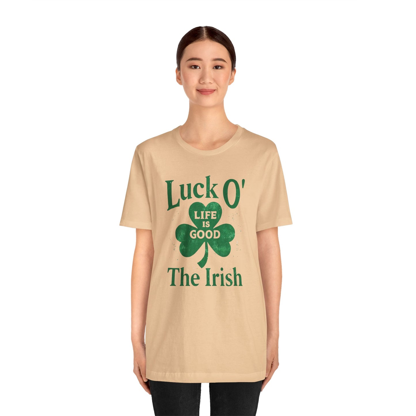 Luck O' The Irish Shamrock St. Patrick's Day T-Shirt