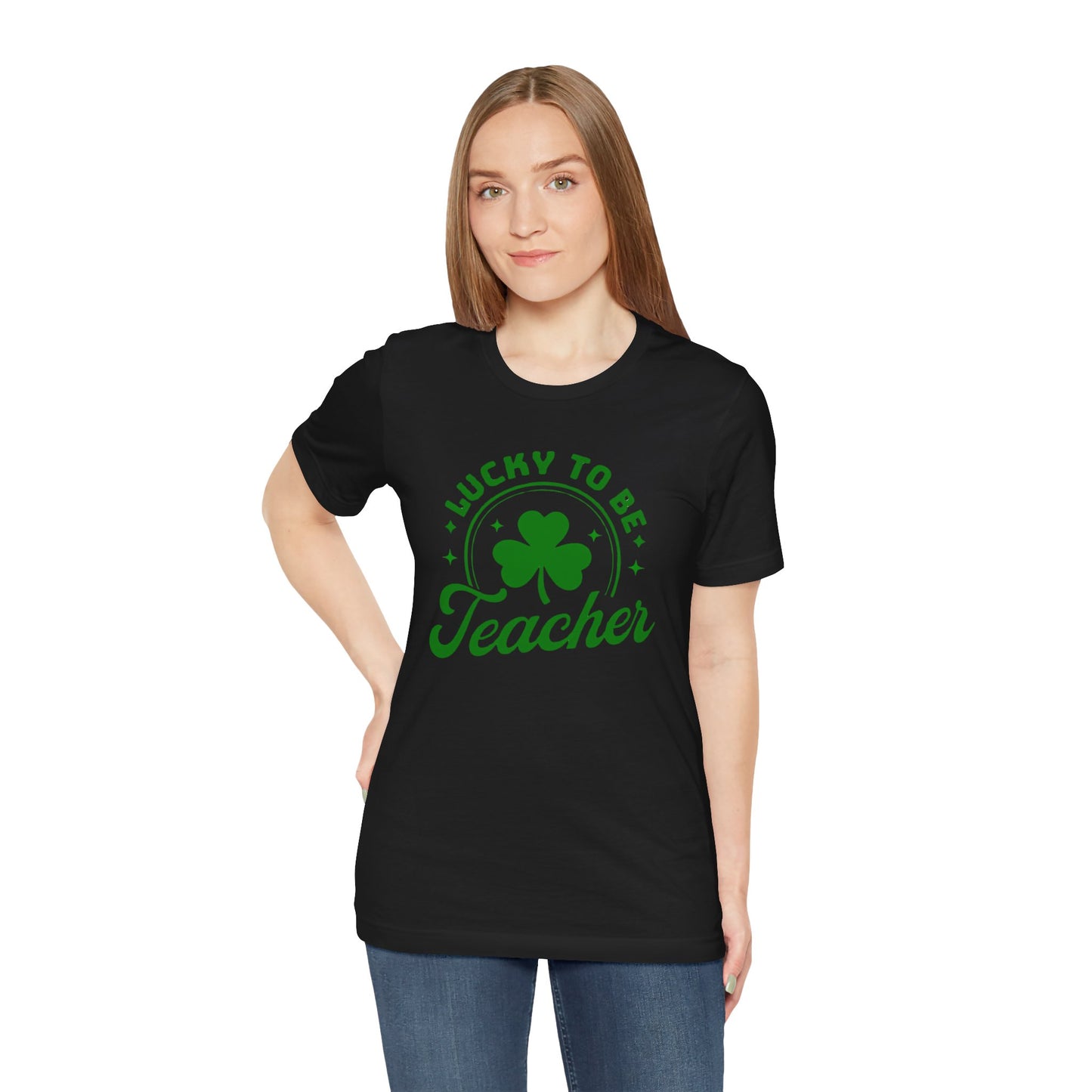 Lucy To Be A Teacher St. Patrick's Day Shamrock T-Shirt