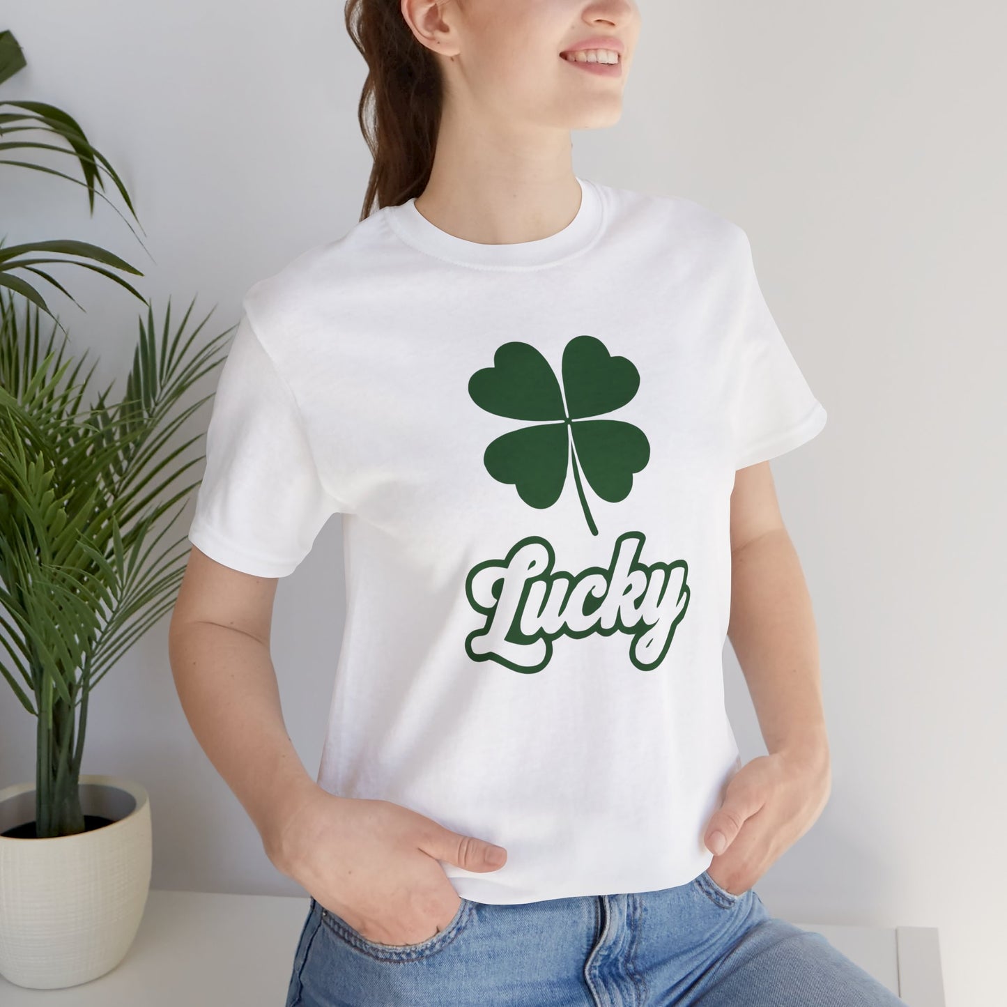 Lucky Four-Leaf Clover St. Patrick's Day T-Shirt