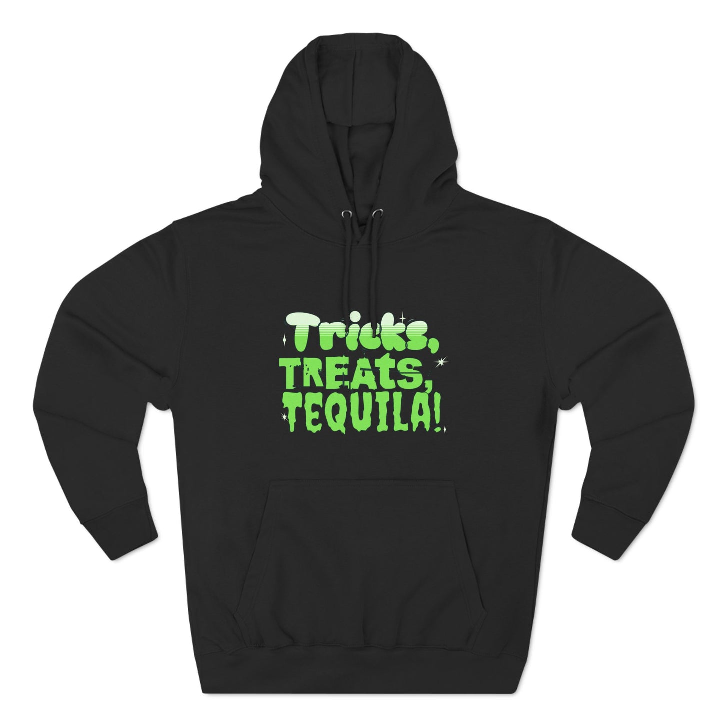 Tricks Treats Tequila Halloween Hoodie