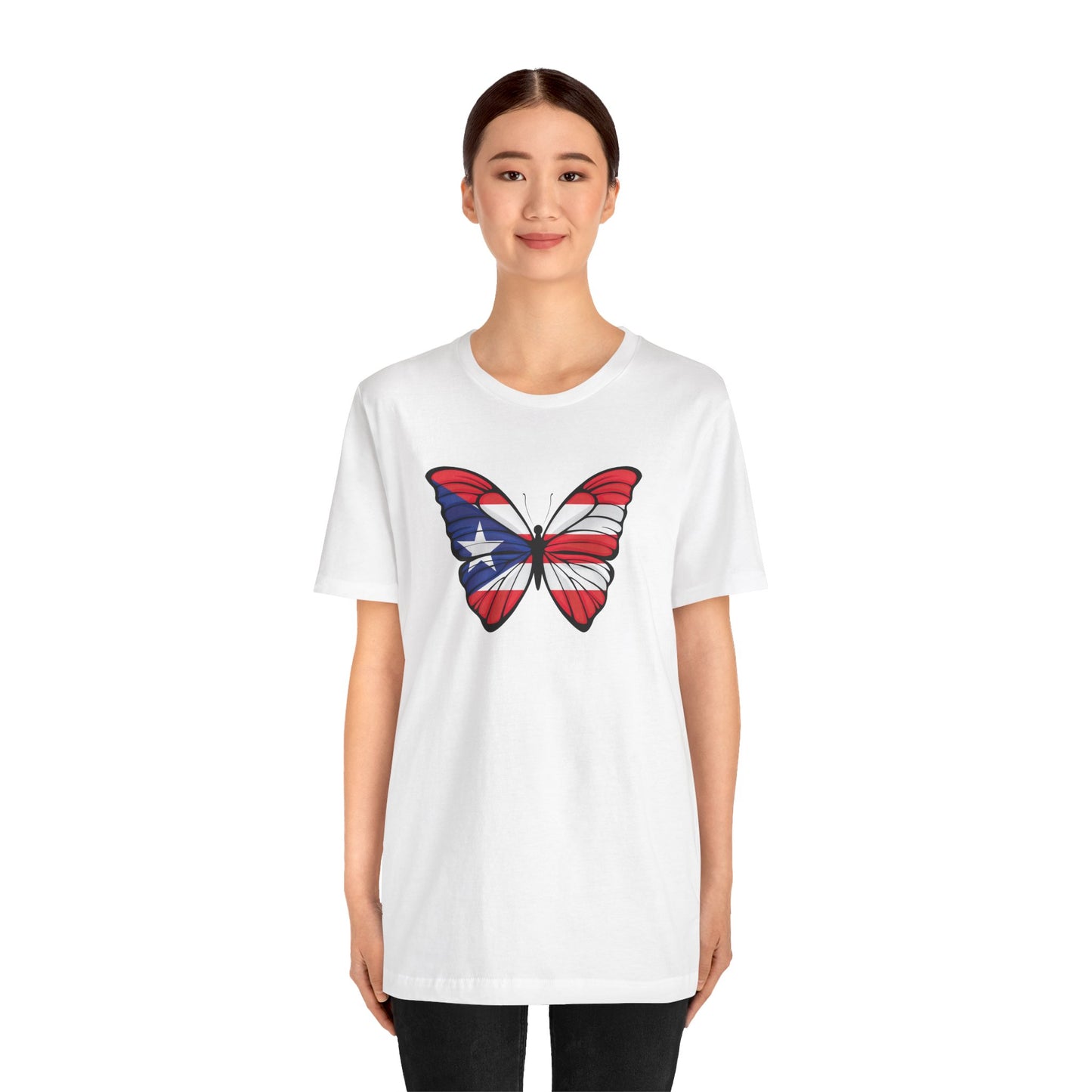 Puerto Rico Butterfly Boricua T-shirt